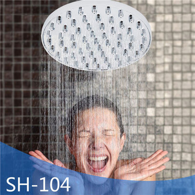 China Riegue el color de arriba de la astilla de la cabezal de ducha de la cabezal de ducha/5 pulgadas de la precipitación del ahorro proveedor