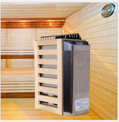 China Cargue el calentador eléctrico de la sauna 8.5kg, tamaño seco 330*198*468m m del calentador de la sauna proveedor