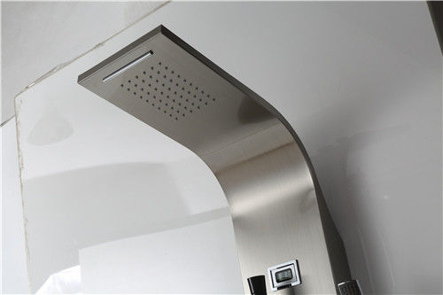 China Fácil instale el panel de la ducha del masaje, el panel termostático de la ducha del indicador digital proveedor
