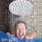 Riegue el color de arriba de la astilla de la cabezal de ducha de la cabezal de ducha/5 pulgadas de la precipitación del ahorro proveedor